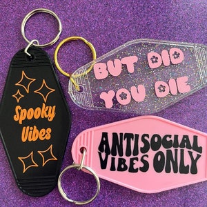 Retro Hotel Keys