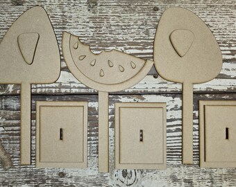 Watermelon & Craft Spindles