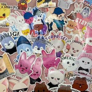 SKZOO Meme Stickers, Stray Kids Decals, Kpop Stickers, Meme Collection, Laptop Stickers, Cute Meme Merch