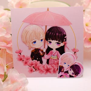 Sticker en print My Happy Marriage Couple