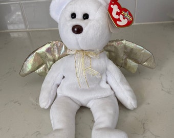 RARE 2000  Retired Halo II Beanie Baby with tag errors! Great Gift!