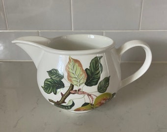 vintage Portmeirion Pomona Teiton courge poire saucière/serveur de sauce - pas de chips ni de fissures - fabriqué en Angleterre - excellent cadeau ou objet de collection ! 16 oz