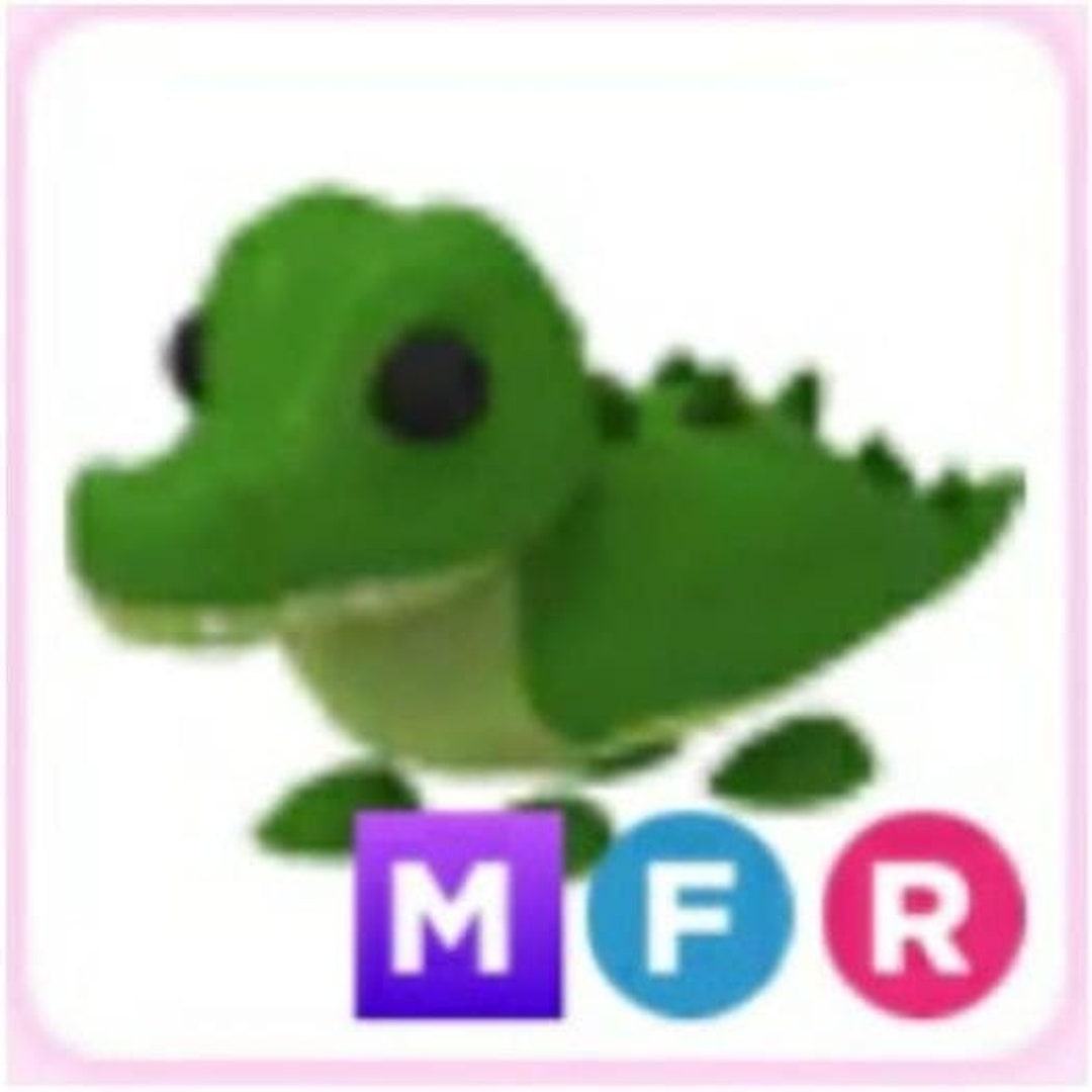 Adopt Me Mega Neon Crocodile Fly Ride - Etsy