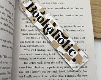 Funny Acrylic Bookmarks | 5.5” x 1.2” | Unique & Humorous Book Lover Gifts