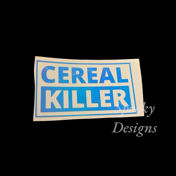 Cereal Killer vinyl decal