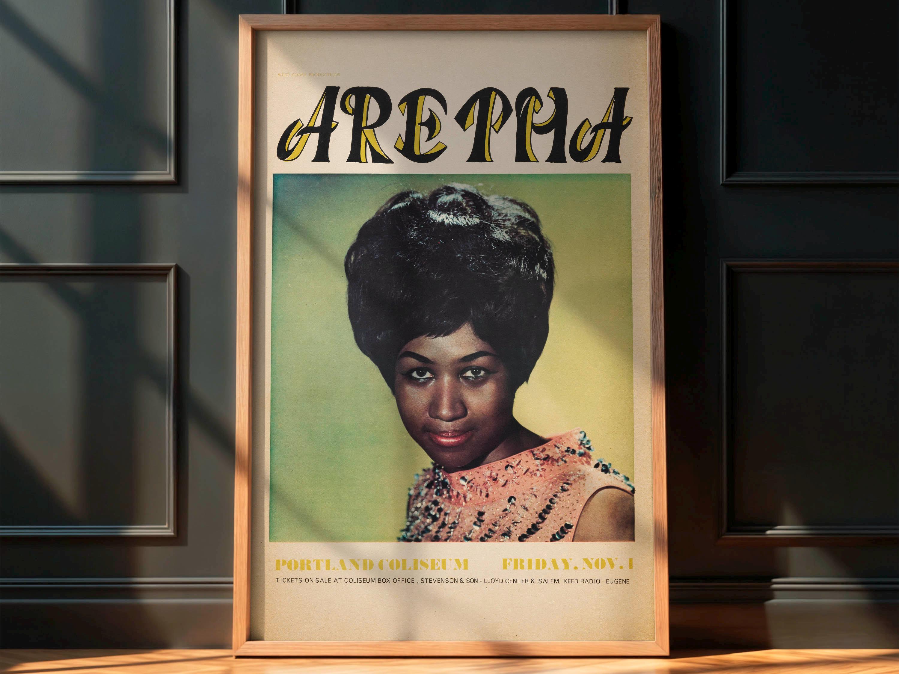 Aretha Franklin Poster - Etsy