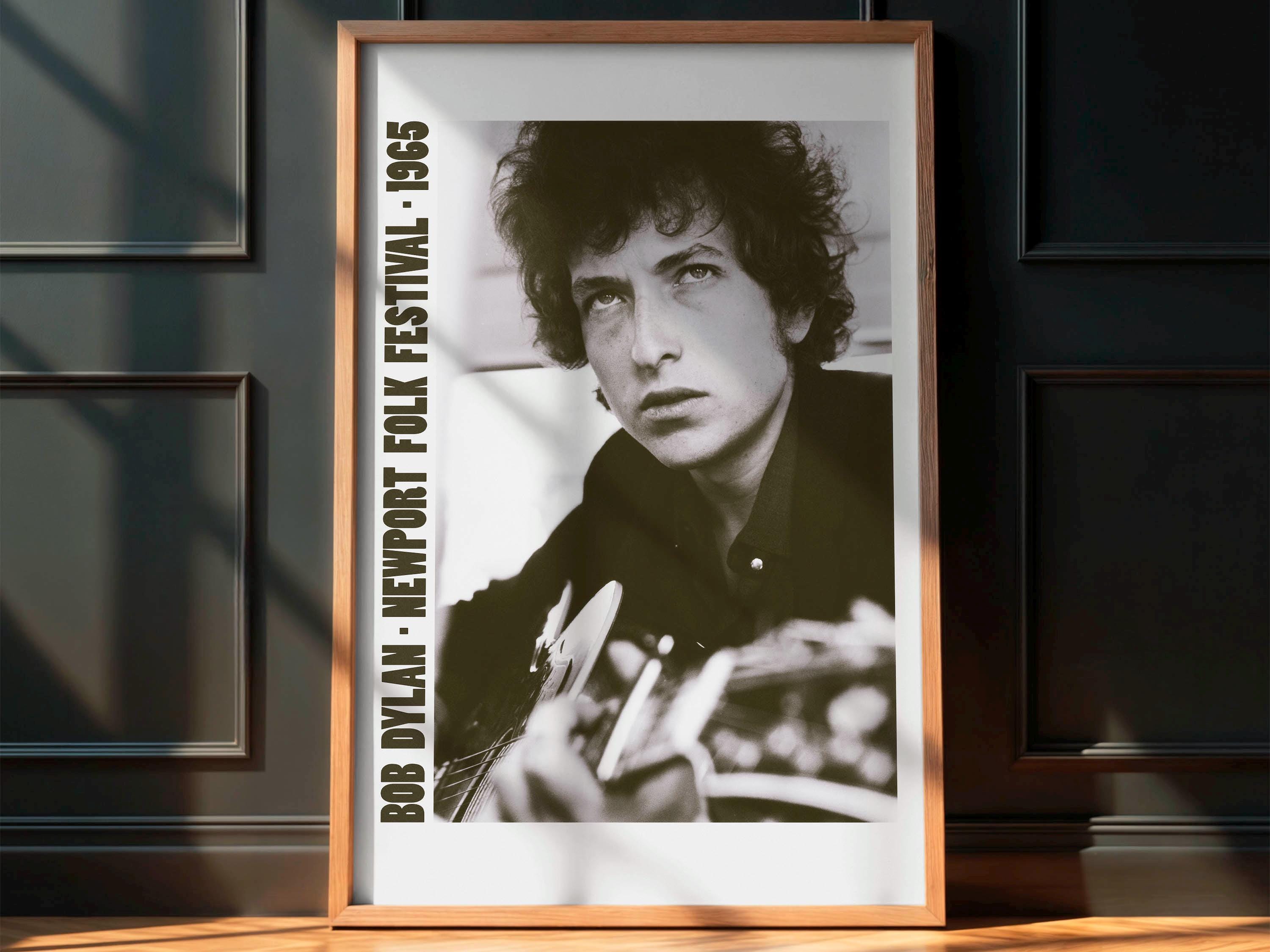 ボブディラン 両面ポスター モノクロ ライブ コンサート BOB DYLAN 30th Anniversary Concert Celebration: ボブ ディラン30周年記念
