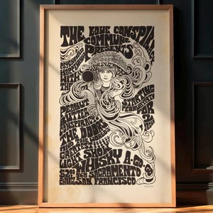 The Doors - San Francisco (1967) Concert Poster - Very Rare