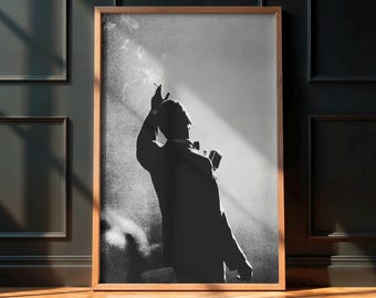 Frank Sinatra Photo Poster - 1958 Monte Carlo Concert Portrait