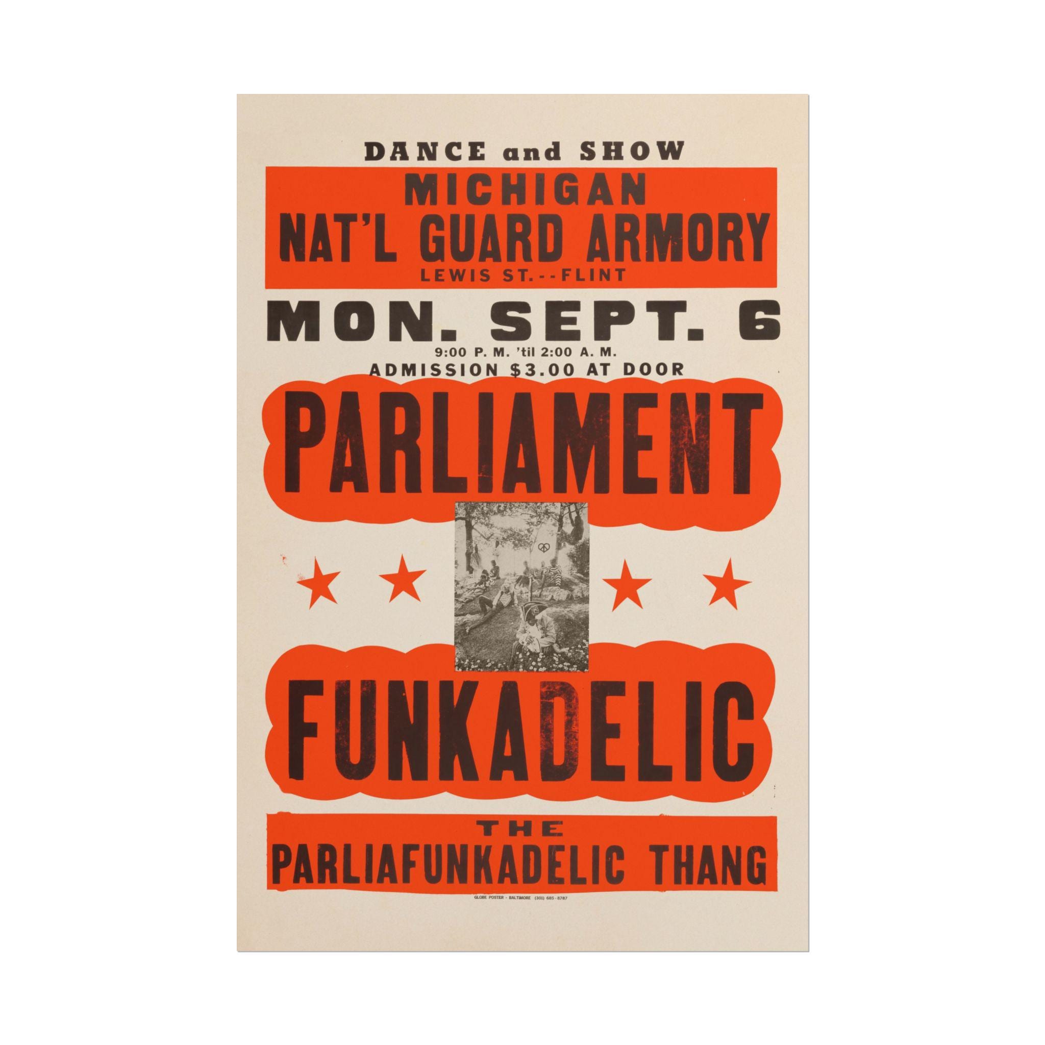 funkadelic／PARLIAMENT1971 Poster funkadelic／PARLIAMENT1971 Poster Parliament / Funkadelic - 1971