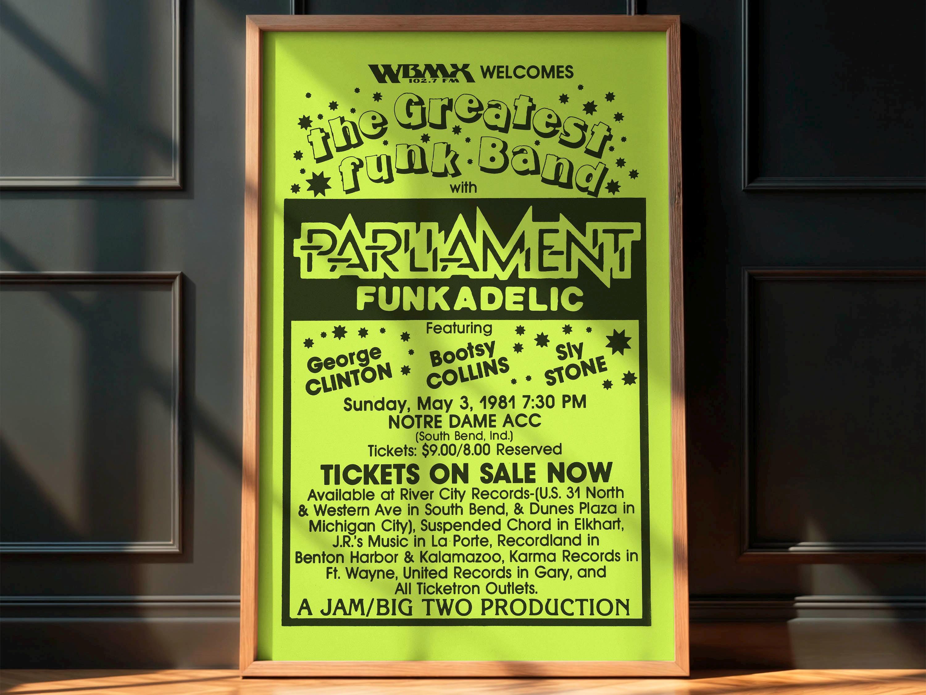 Parliament Funkadelic Poster - Etsy