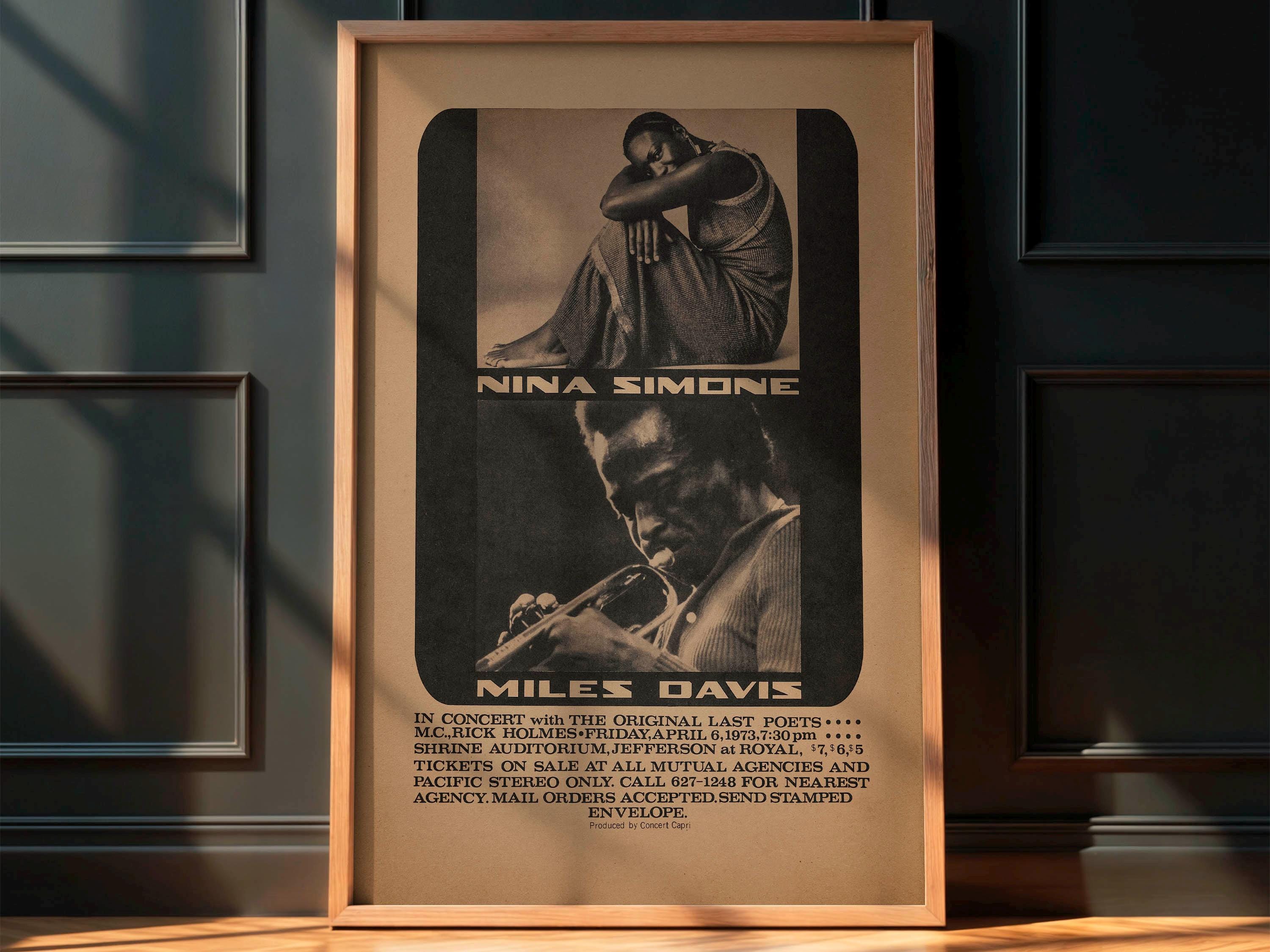 Nina Simone Poster - Etsy