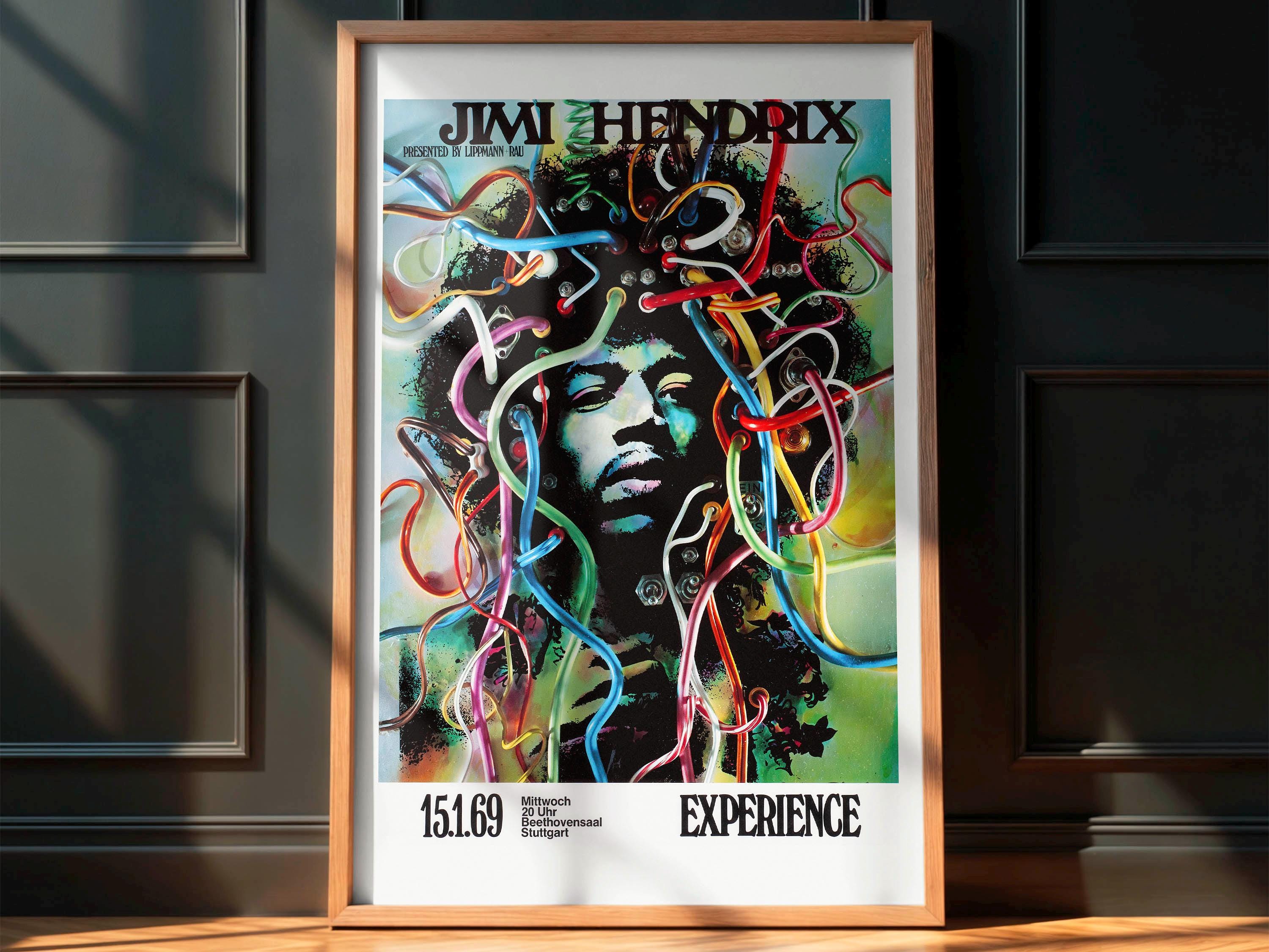 Jimi hendrix poster - Etsy 日本
