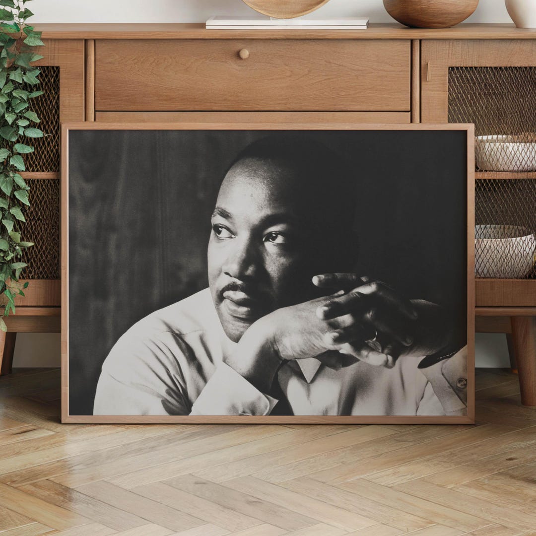 Martin Luther King Jr Photo Poster - Iconic 1963 Portrait After His "i ...