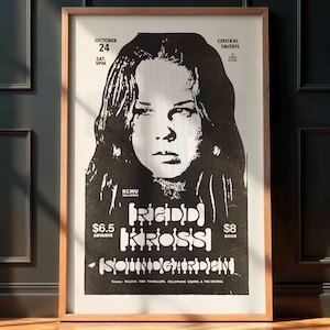 Soundgarden X Redd Kross Central Concert Poster by Designer Jim