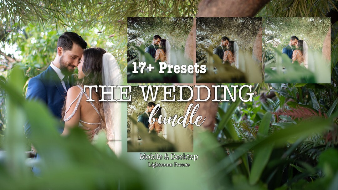 17 Wedding Presets Lightroom Presets Etsy