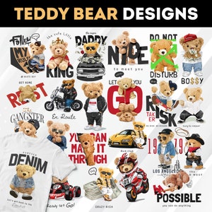 Teddy Bear T-shirt Designs