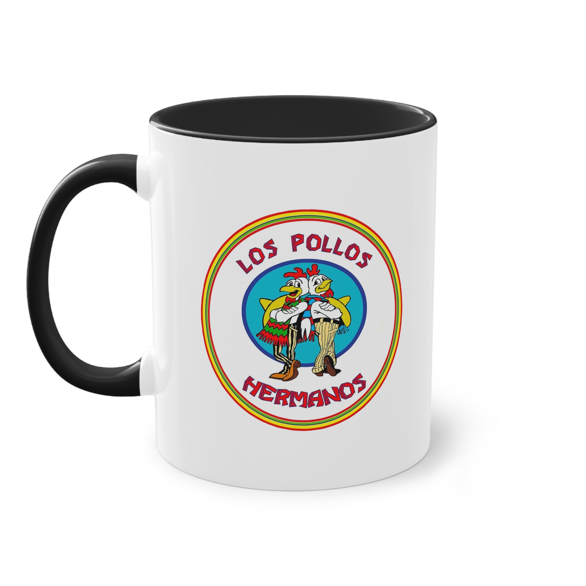Breaking Bad Los Pollos Hermanos Ceramic Coffee Mug - 15oz, Large, Design On Both Sides, UK Made