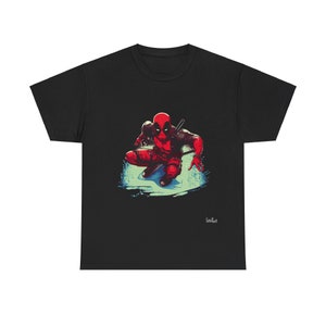Deadpool Unisex Heavy Cotton Tee