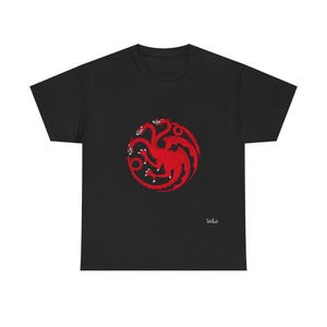 Targaryen Logo GoT Unisex Heavy Cotton Tee