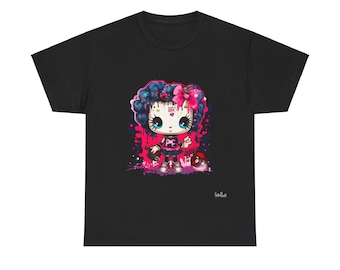 HKitty Unisex-T-Shirt aus schwerer Baumwolle