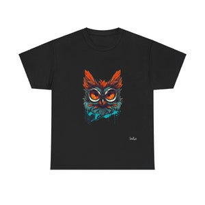Owl Unisex Heavy Cotton Tee