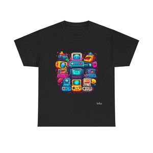 Retro consoles Unisex Heavy Cotton Tee