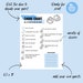 Dice Rolling Chore Chart, Fun Game to Do Your Chores, Blue Chore Chart ...