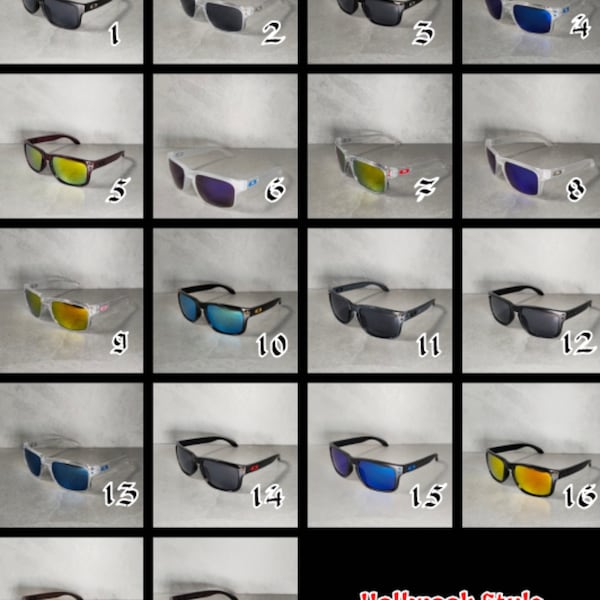 Super Sale -   Custom Pick 3 lot- Limited HoIbrooks Style Men's Sunglasses Uv400