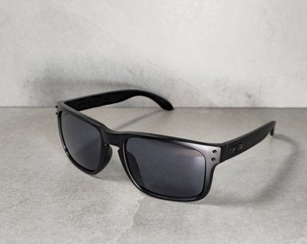 Super Sale -   Customized Logo-  HoIbrooks Style Men's Sunglasses Uv400- Blacked Out