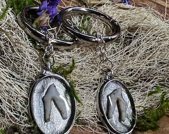 Coyote Tooth Ear Weights | Stetched Lobe Earring | Bone + Tooth Jewelry