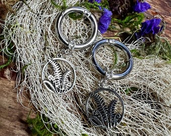Moth + Moon Ear Weights | Stetched Lobe Earring | Nature + Bug Jewelry