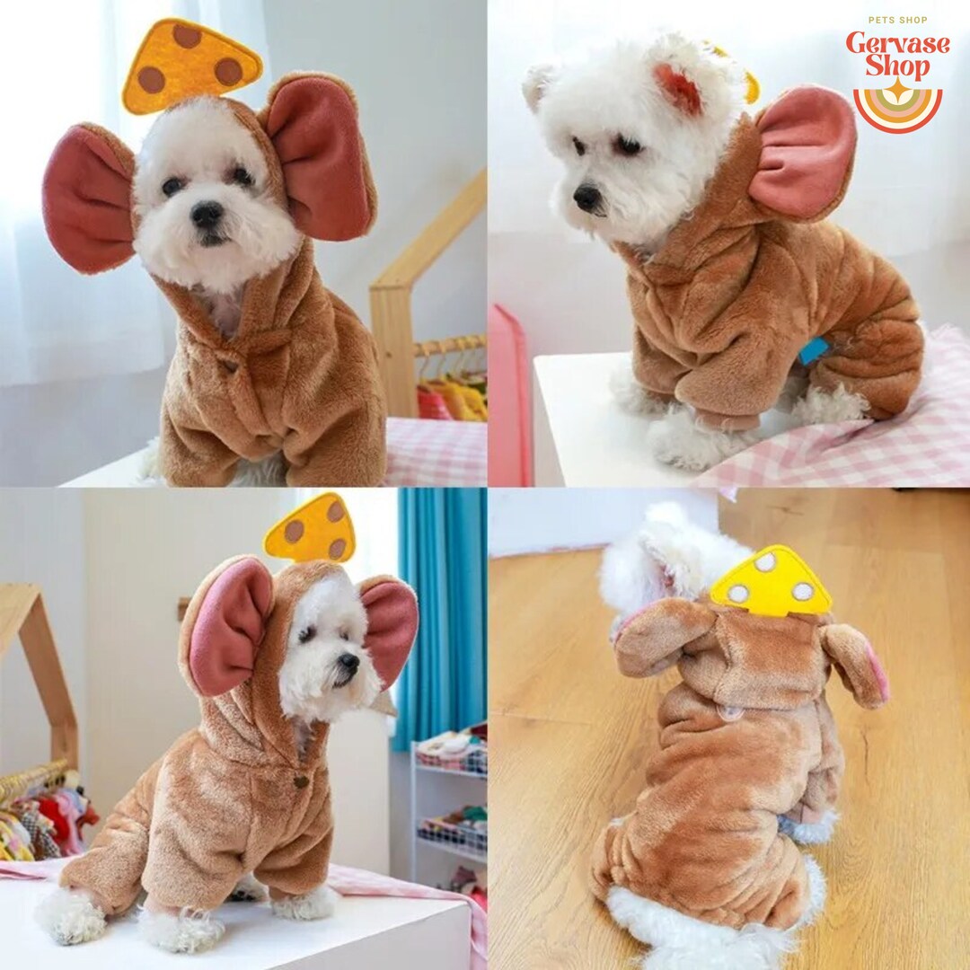 Big Ears Mouse Pet Costume Dog Costume Dumbo Dog Costume Etsy