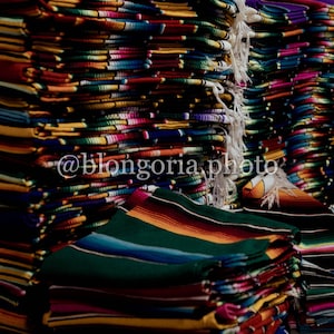 Digital Mexican Sarape Print