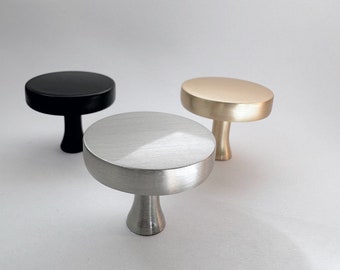 Pomos para gabinetes, cajones y cómodas, pomos redondos para cocina