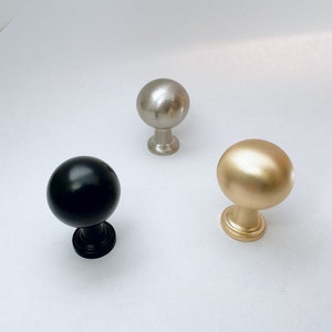 Cabinet Knob, Drawer and Dresser Knobs, Round Kitchen Knobs