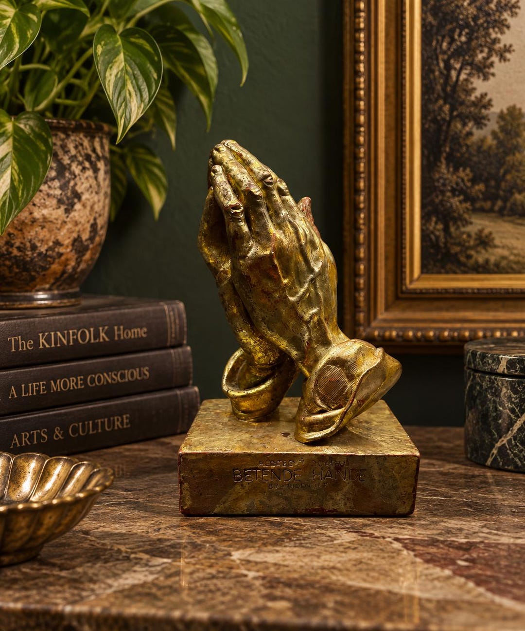 Esco 1960 “praying Hands” Sculpture by Brower – Albrecht Dürer's