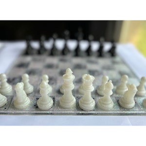 Resin chessboard