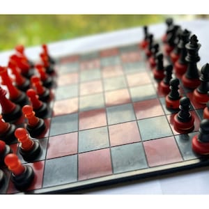 Resin chessboard