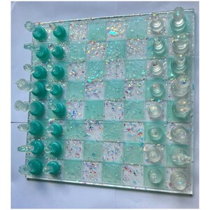 Resin chessboard