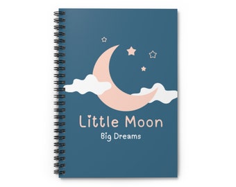 Spiralblock - Liniert - Little Moon Big Dreams