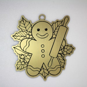Christmas decoration / &quot;Ginger man&quot; decoration
