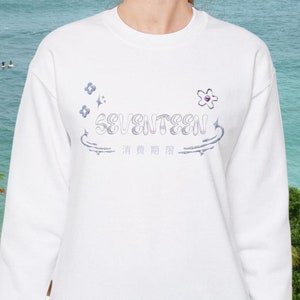 Felpa con cappuccio ispirata ai Seventeen, merce Kpop discreta, merce SVT, regalo per fan del Kpop Carat, gruppo di ragazzi coreani, Wonwoo Mingyu Hoshi