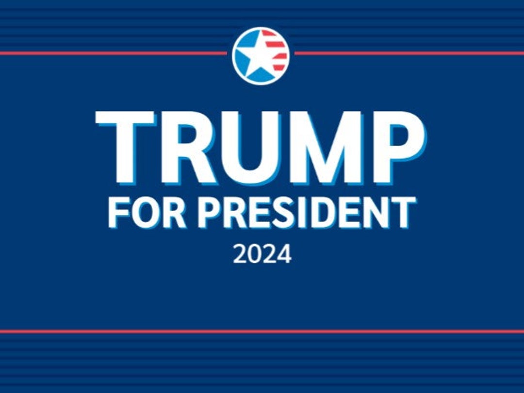 For Prez Sign Trump for President 2024 Yard Sign - Etsy