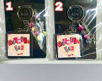 Handmade Twice Keychain: Double Sided