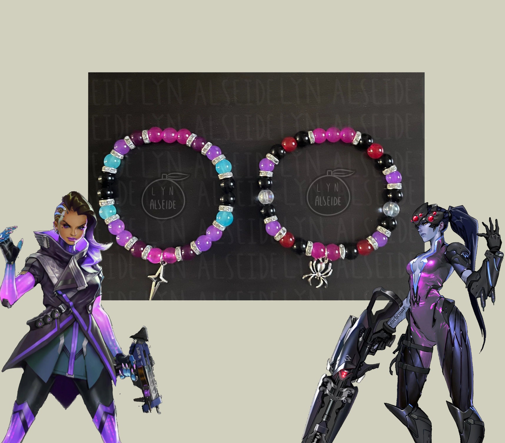 INDIVIDUAL - Overwatch Beaded Bracelets - Etsy
