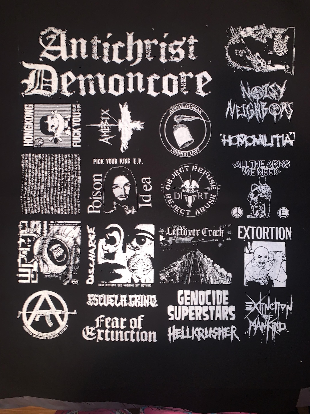 Crust Punk Patches Sheet Grindcore - Etsy
