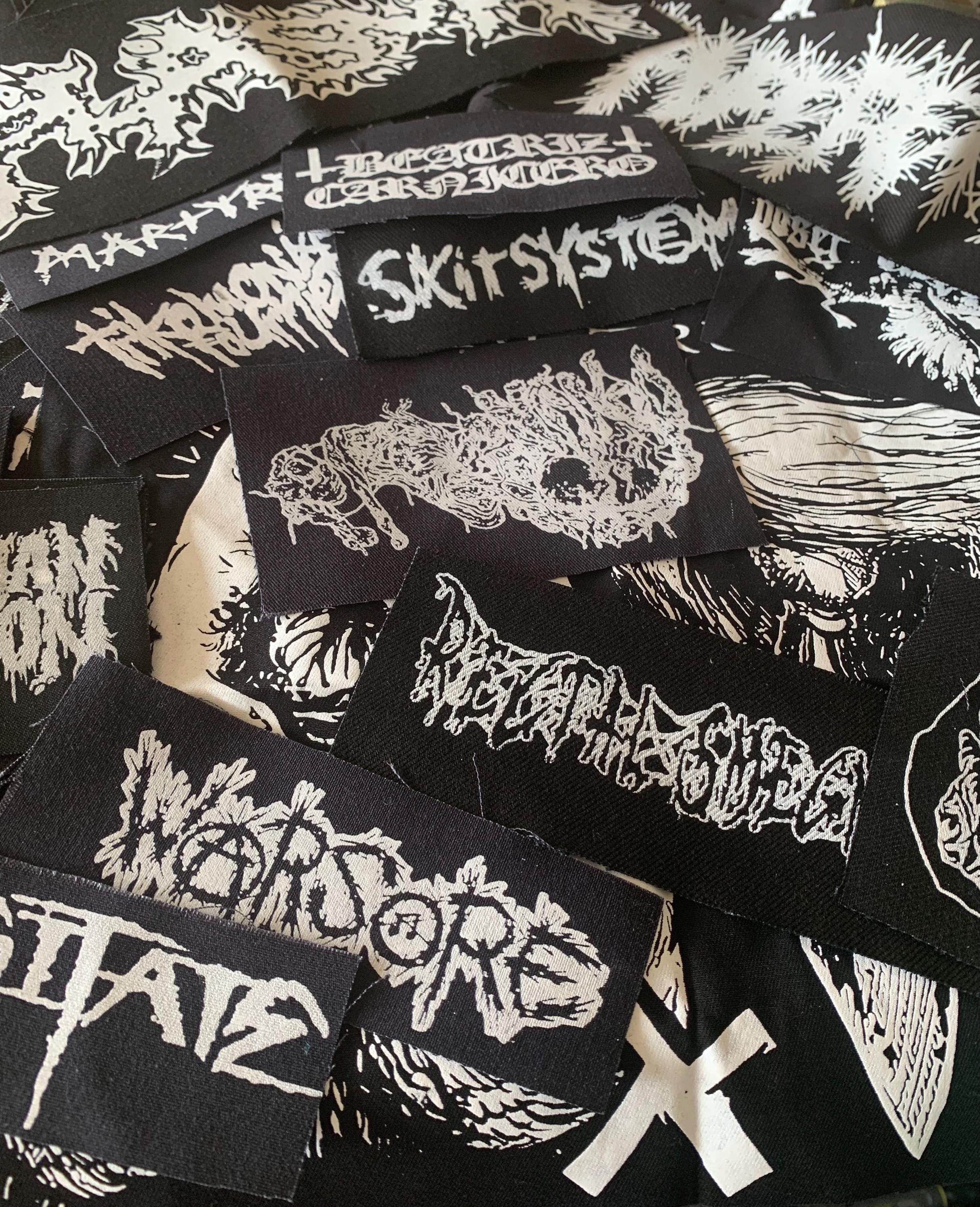 KAOLAのページ DOOMパッチ パンク クラスト KAOLAのページ DOOMパッチ パンク クラスト Doom Embroidered