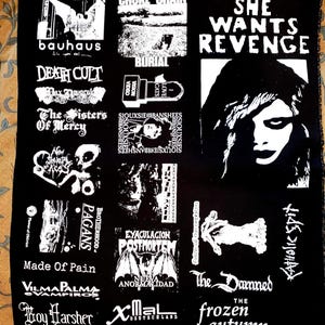 goth patches sheet,