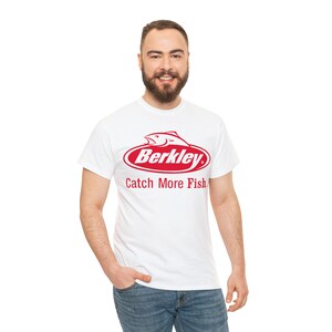 Berkley Fishing Logo Unisex T-shirt Sweatshirt Hoodie Size S-4XL White 